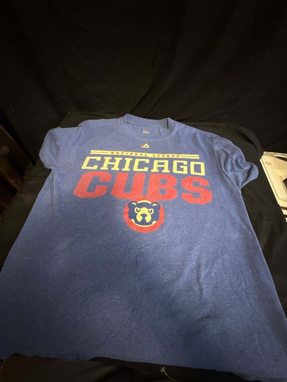 Chicago Cubs MLB Majestic Branded Short Sleeve T-Shirt